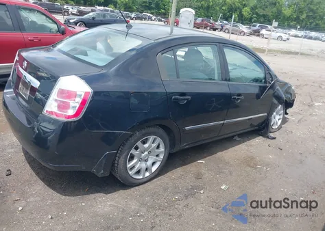 2010 Nissan Sentra 2.0S из США, поврежденный, VIN 3N1AB6APXAL621668
